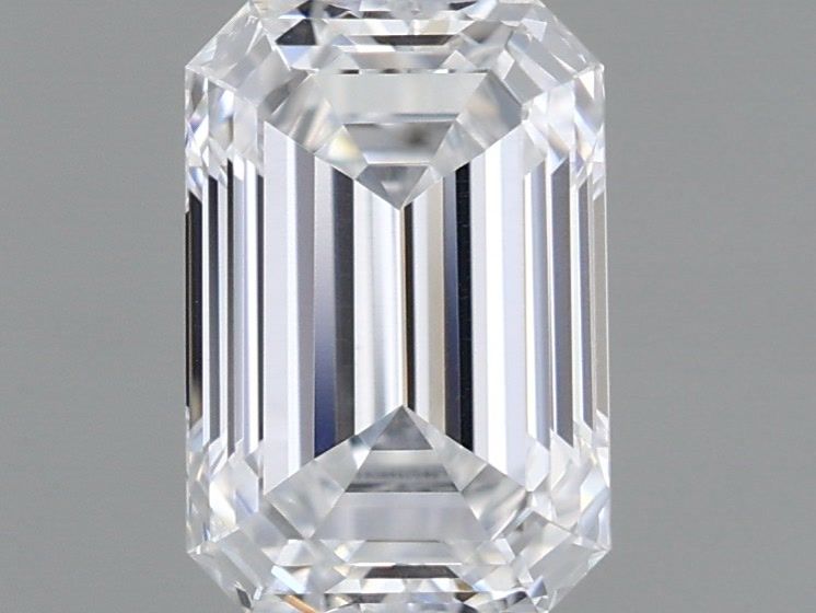 0.79 ct. emerald Lab Grown Diamond front image