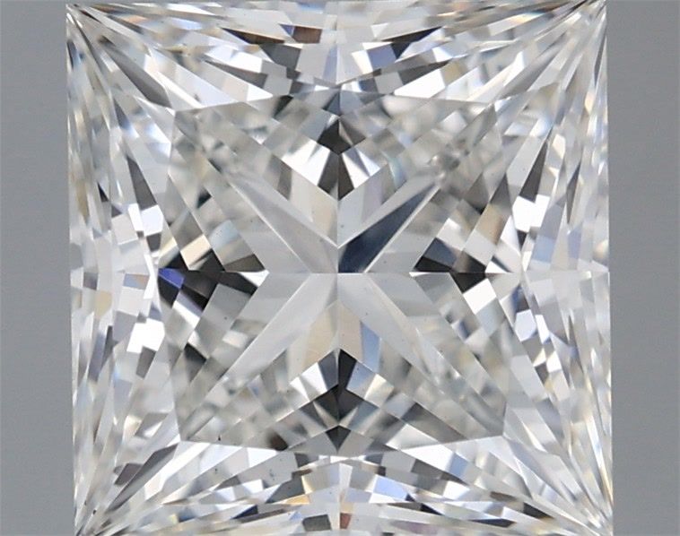 2.61 ct lab-grown Princess Diamond