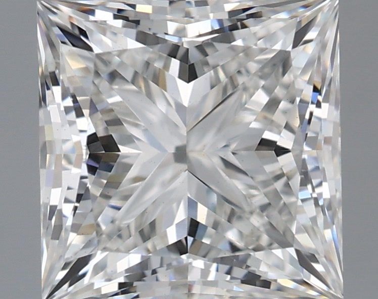 2.62 ct lab-grown Princess Diamond