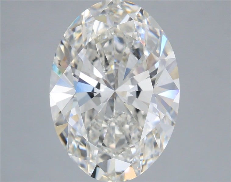 5.25 ct. oval Lab Grown Diamond front image