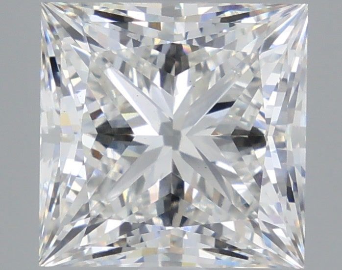 5.02 ct. princess Lab Grown Diamond front image