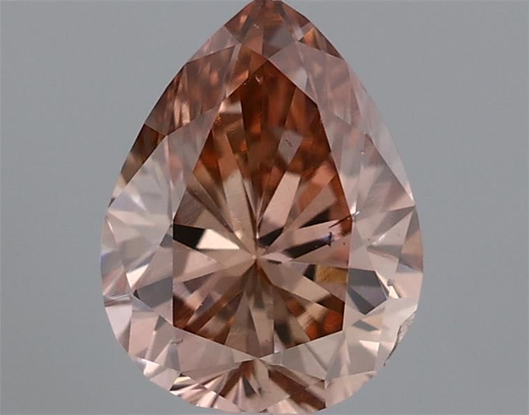 Diament 0.38 ct Fancy Deep Brown Pink/SI1