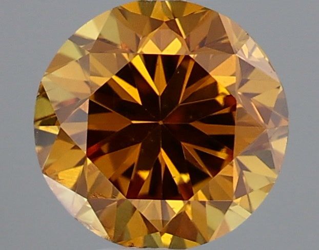 Diament 0.33 ct Fancy Deep Brownish Yellowish Orange/