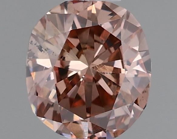 Diament 0.31 ct Fancy Brownish Orangey Pink/SI2