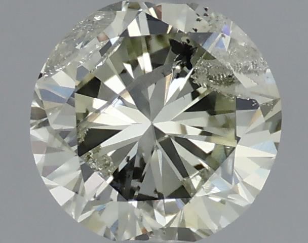Diament 0.46 ct Fancy Light Greenish Yellow/