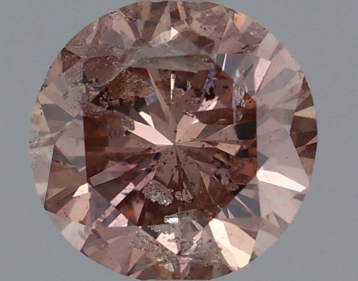 Diament 0.56 ct Fancy Brown Pink/