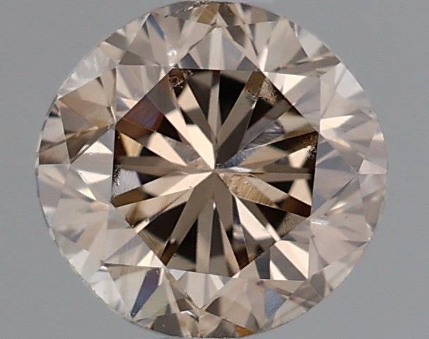 Diament 0.53 ct Fancy Dark Yellowish Brown/