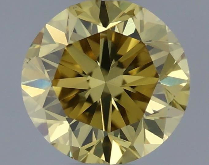 Diament 0.25 ct Fancy Deep Yellow/VS1