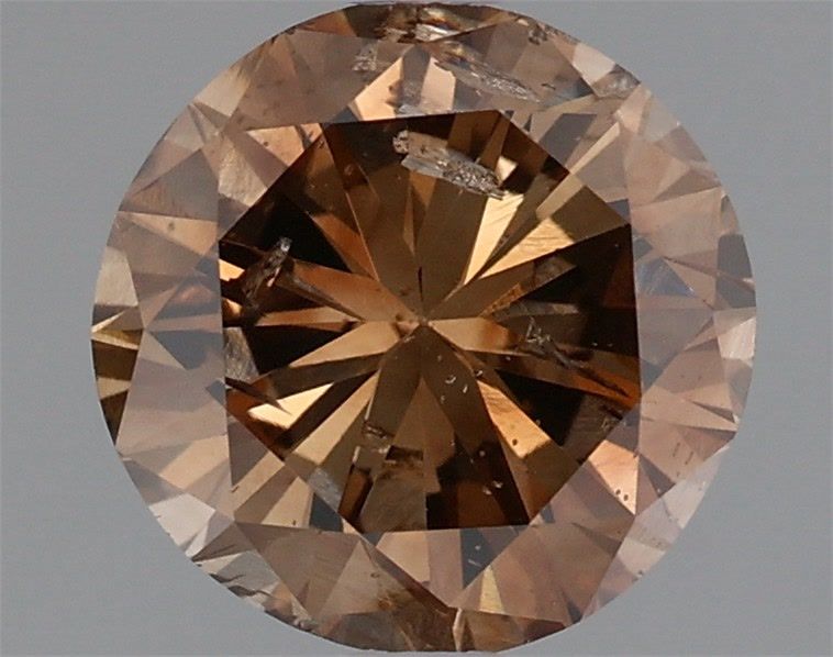 Diament 1.44 ct Fancy Dark Yellowish Brown/