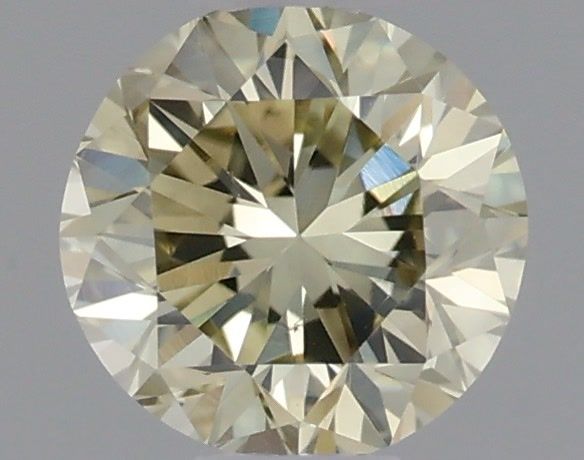 Diament 0.31 ct Fancy Light Brownish Greenish Yellow/