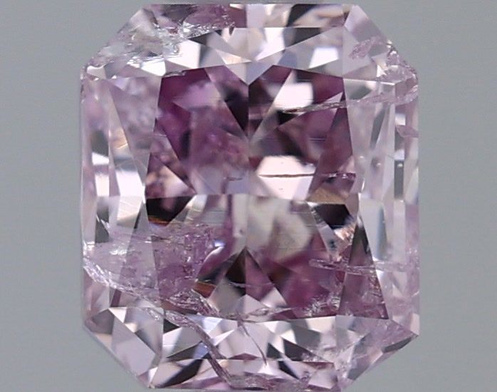Diament 0.57 ct Fancy Purple Pink/I2