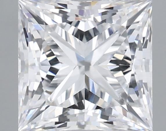 1.28 ct. princess Lab Grown Diamond front image