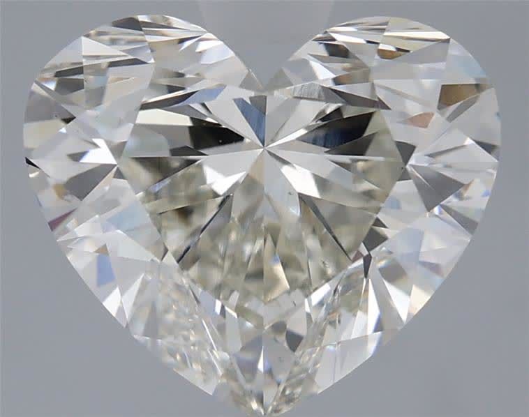 3.30 ct. heart Lab Grown Diamond front image