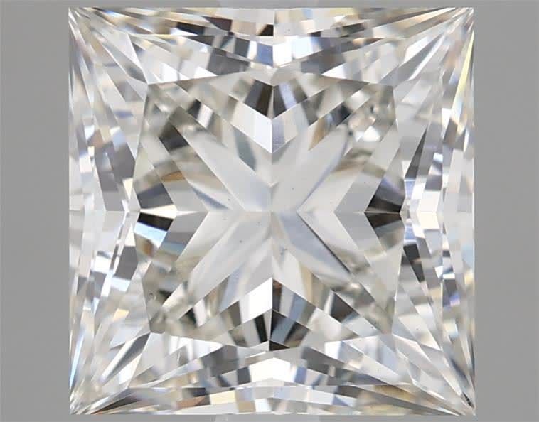 3.60 ct. princess Lab Grown Diamond front image
