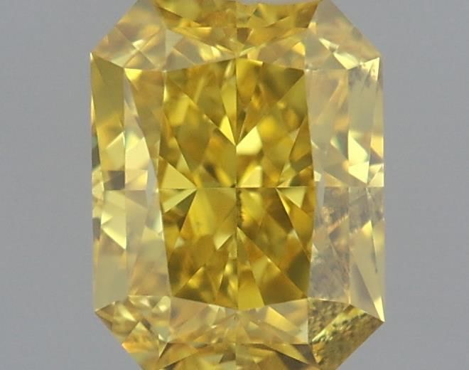 Diament 0.51 ct Fancy Vivid Yellow/SI1