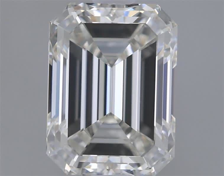 1.20 ct. emerald Lab Grown Diamond front image