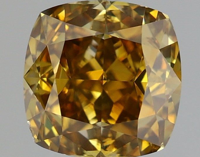 Diament 1.43 ct Fancy Deep Brownish Yellow/VS1