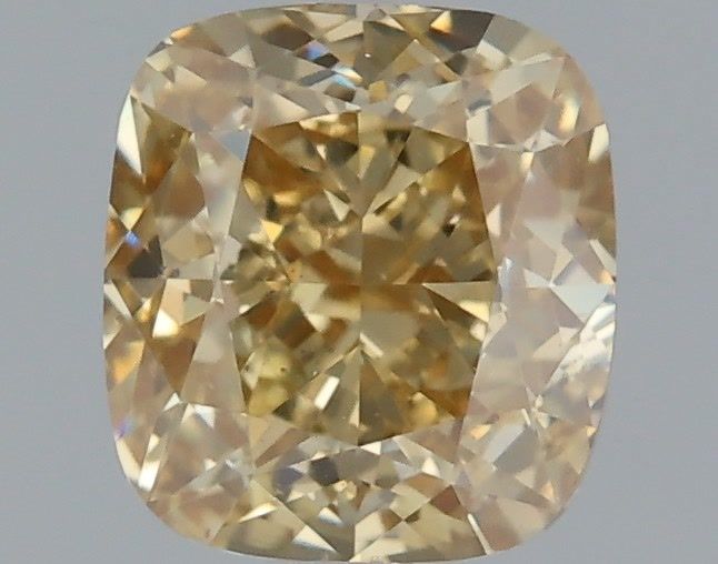 Diament 0.8 ct Fancy Yellow Brown/VS2