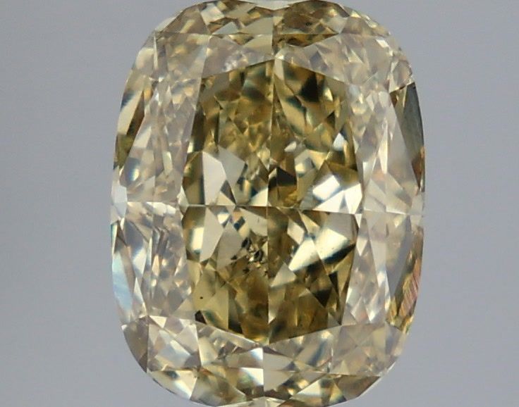 3.48 ct lab-grown Cushion brilliant Diamond