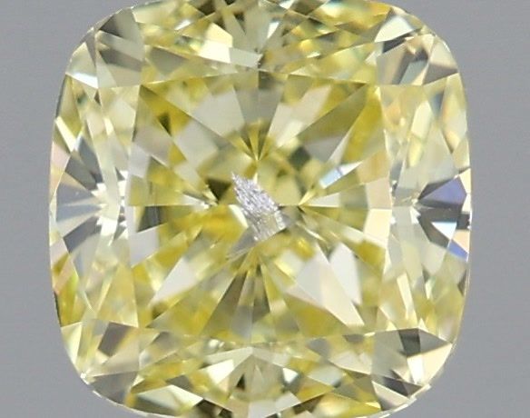 Diament 0.53 ct Fancy Intense Yellow/I1