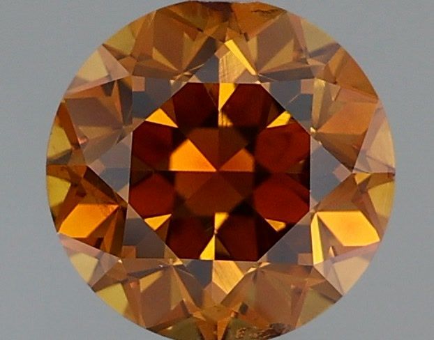 Diament 1.0 ct Fancy Deep Brown Orange/SI2