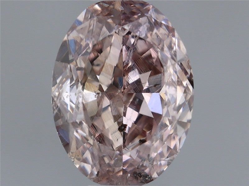 Diament 1.09 ct Fancy Brown Pink/I1