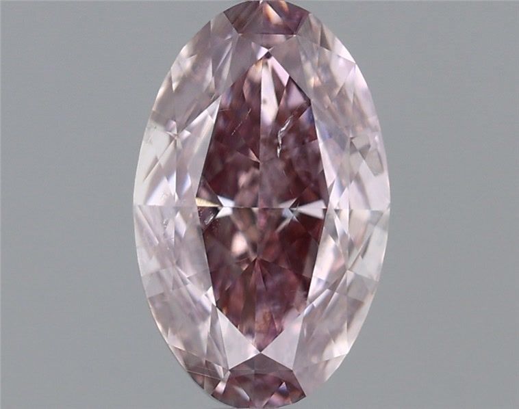 Diament 0.71 ct Fancy Purplish Pink/SI2