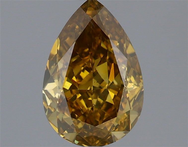 Diament 1.18 ct Fancy Deep Brown Yellow/SI1