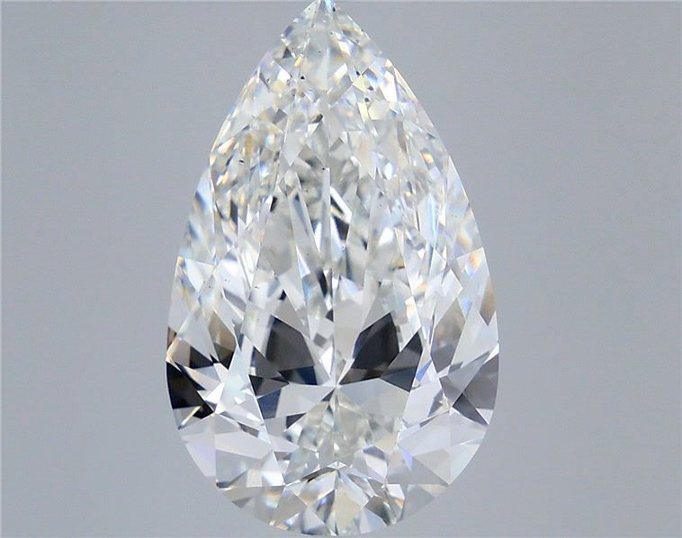 9.02 ct. pear Lab Grown Diamond front image