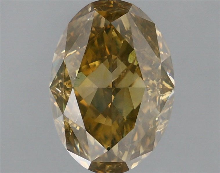 Diament 2.44 ct Fancy Brownish Yellow/I1
