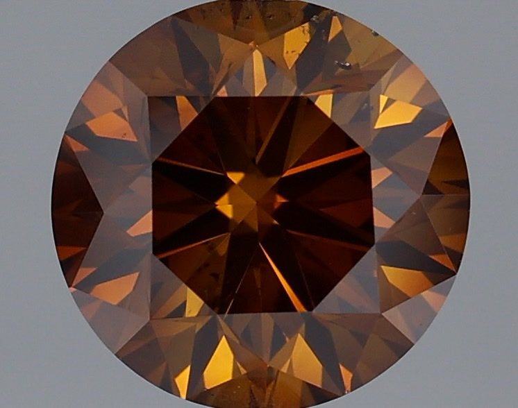 Diament 1.04 ct Fancy Dark Orangey Brown/SI2