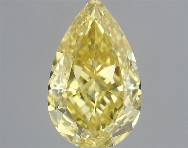 Diament 0.5 ct Fancy Vivid Yellow/SI1