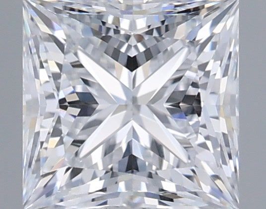 0.95 ct. princess Lab Grown Diamond front image
