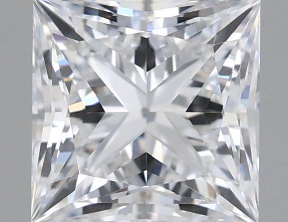 0.94 ct lab-grown Princess Diamond