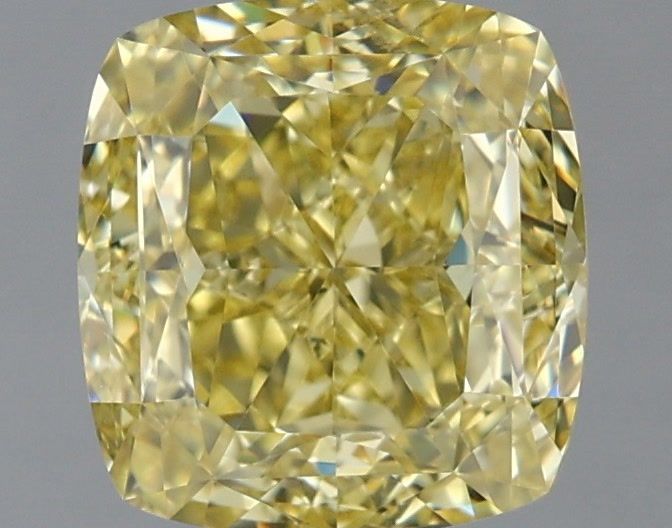 Diament 2.04 ct Yellow/VS2