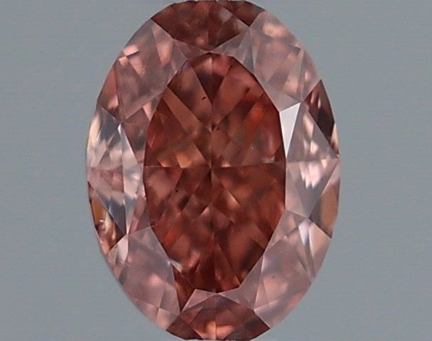 Diament 0.26 ct Fancy Deep Orangey Pink/SI1