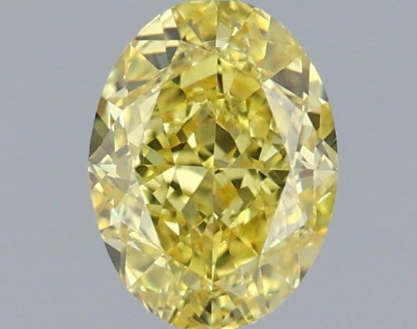 Diament 0.8 ct Fancy Vivid Yellow/VS1