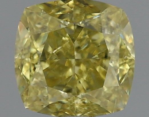 Diament 0.51 ct Fancy Intense Yellow/SI1