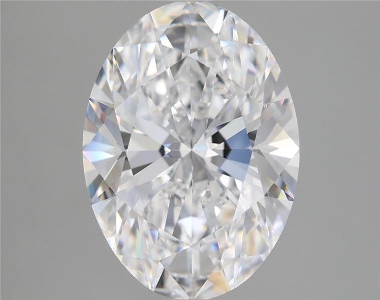 3.24 ct. oval Lab Grown Diamond front image
