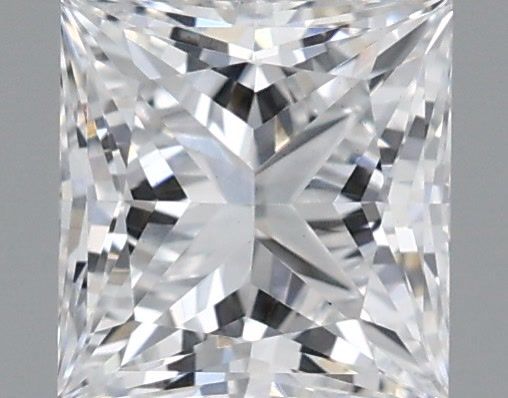 0.62 ct. princess Lab Grown Diamond front image