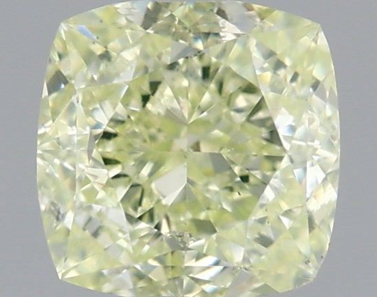 Diament 1.01 ct Fancy Light Green Yellow/SI1