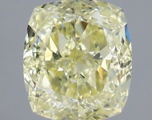 Diament 0.52 ct Fancy Light Yellow/VVS1