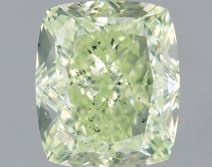 Diament 1.12 ct Fancy Yellowish Green/SI2