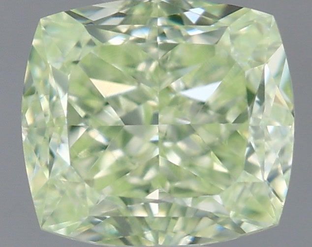 Diament 0.71 ct Fancy Light Green/VVS2