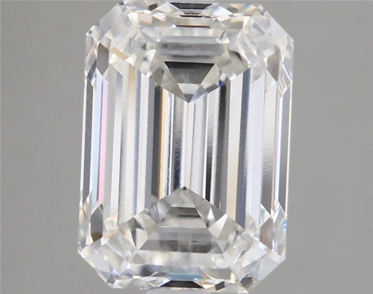 5.42 ct. emerald Lab Grown Diamond front image