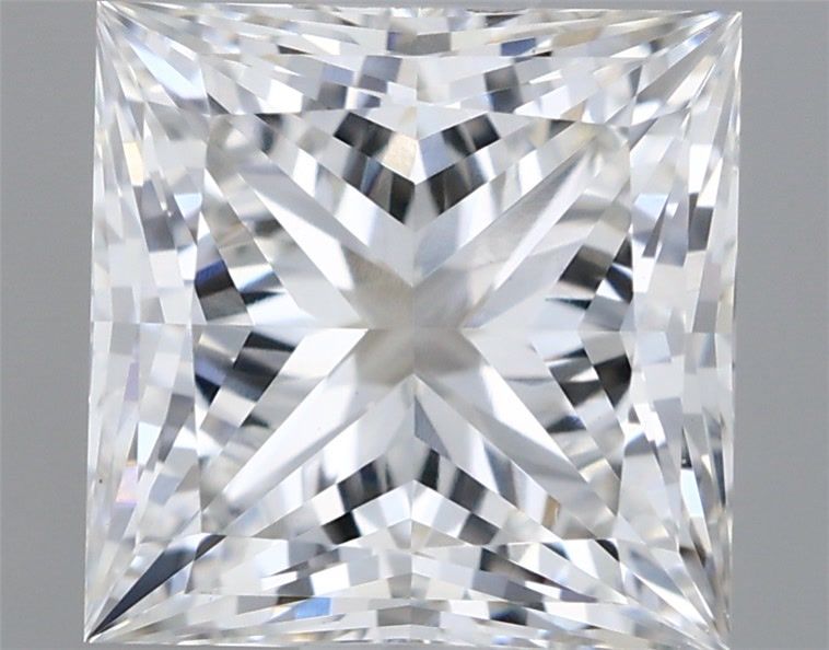 1.54 ct. princess Lab Grown Diamond front image