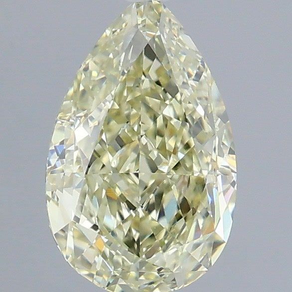Diament 1.1 ct Fancy Light Greenish Yellow/VS2
