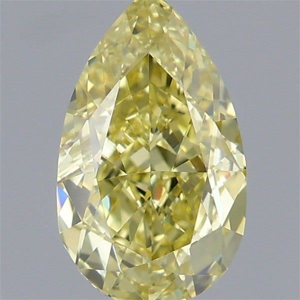 Diament 0.71 ct Fancy Intense Yellow/VVS2