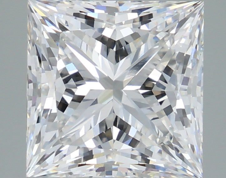 5.21 ct. princess Lab Grown Diamond front image