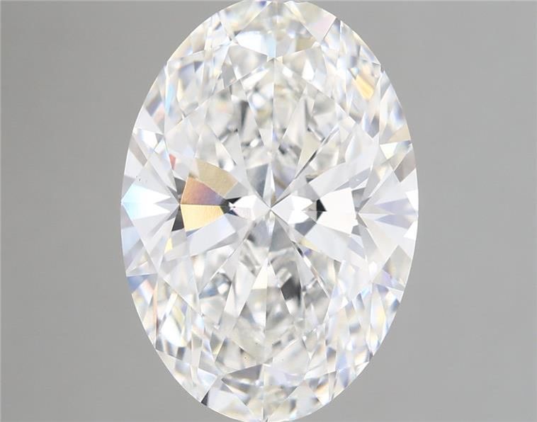 5.21 ct. oval Lab Grown Diamond front image